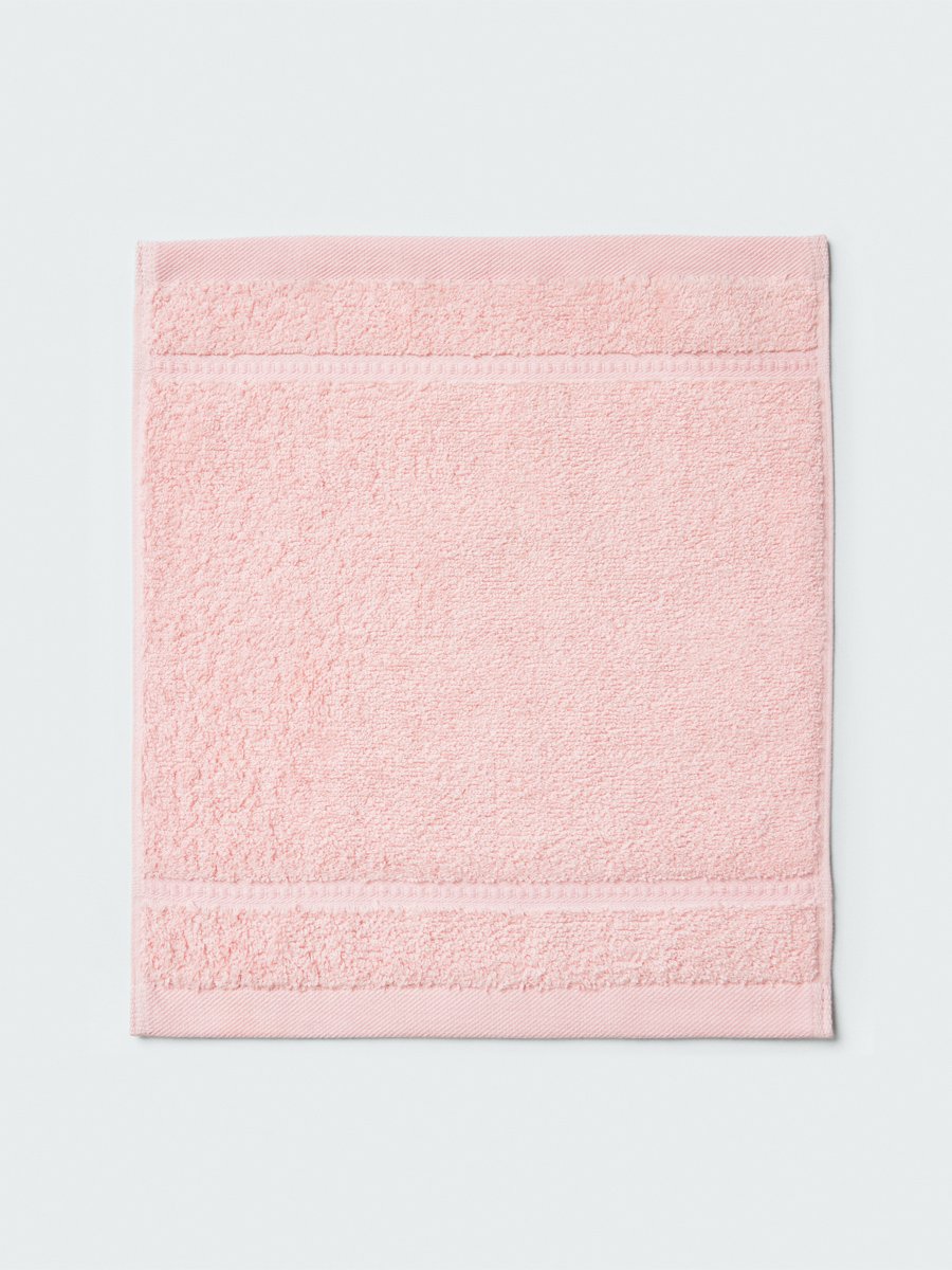 Close-up of a "Kyoto Blush" colored wipe, visible fabric