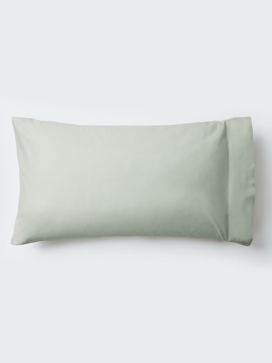Pillowcase in an elegant Florentine Sage color.
