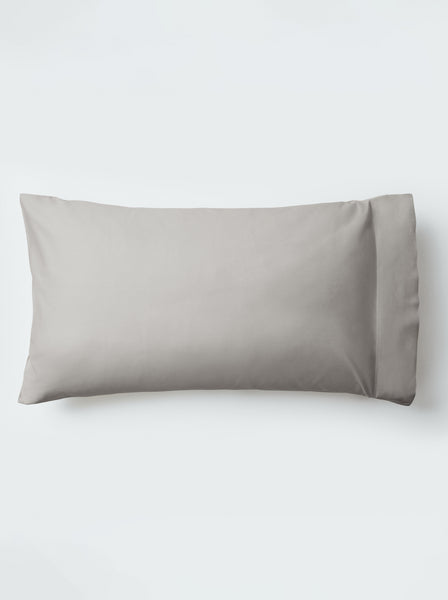 A pillow with an elegant Spanish Slate color pillowcase.